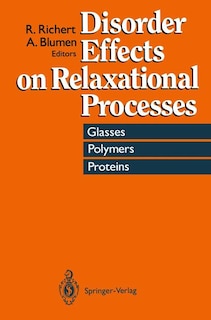 Couverture_Disorder Effects on Relaxational Processes