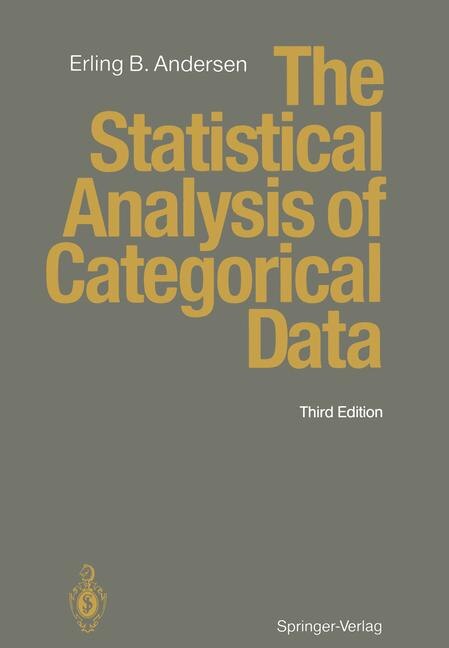 Front cover_The Statistical Analysis of Categorical Data