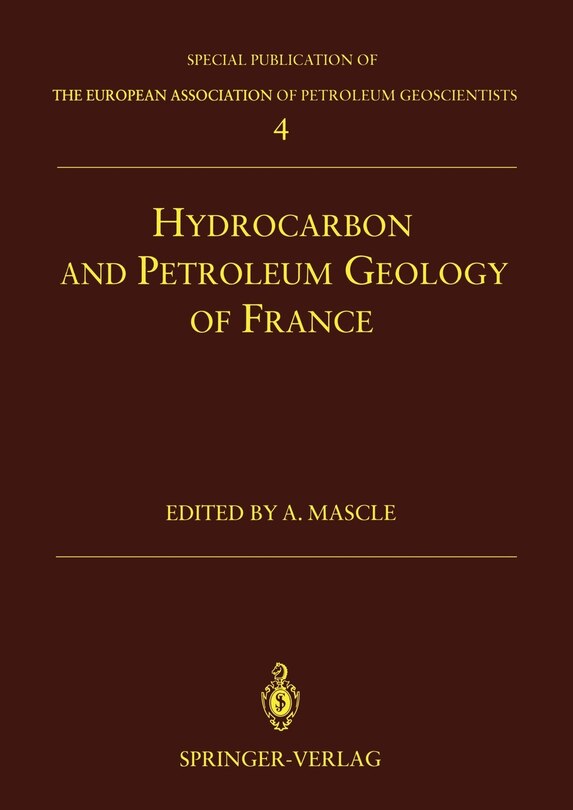 Front cover_Hydrocarbon and Petroleum Geology of France