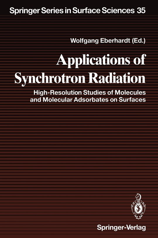 Couverture_Applications of Synchrotron Radiation
