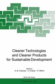 Front cover_Cleaner Technologies and Cleaner Products for Sustainable Development