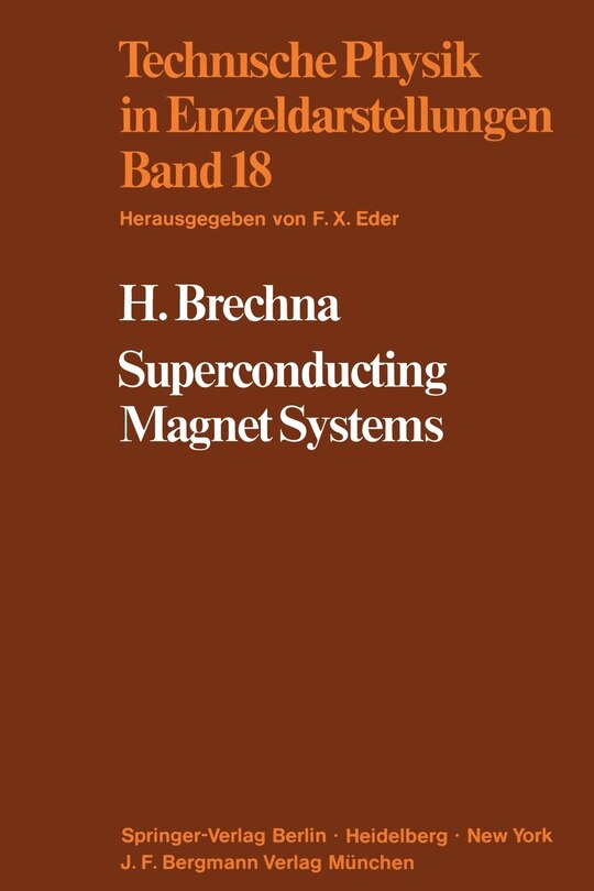Front cover_Superconducting Magnet Systems