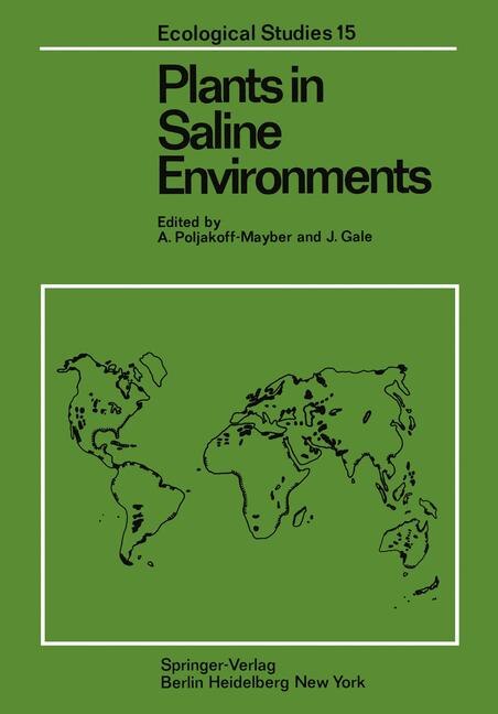 Front cover_Plants in Saline Environments