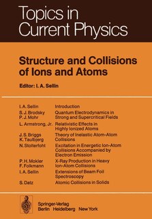 Front cover_Structure and Collisions of Ions and Atoms
