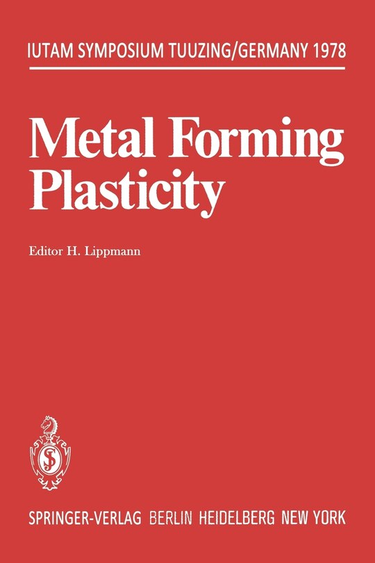 Front cover_Metal Forming Plasticity