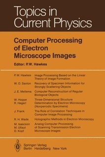 Couverture_Computer Processing of Electron Microscope Images
