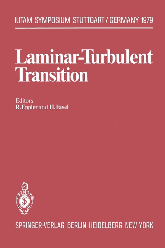 Couverture_Laminar-Turbulent Transition