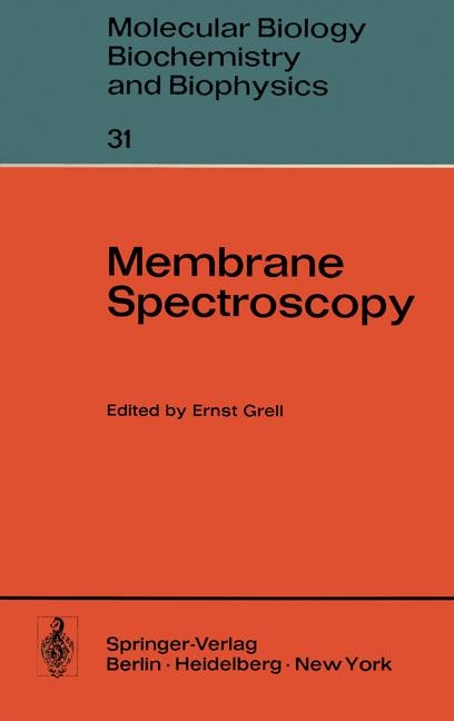 Front cover_Membrane Spectroscopy