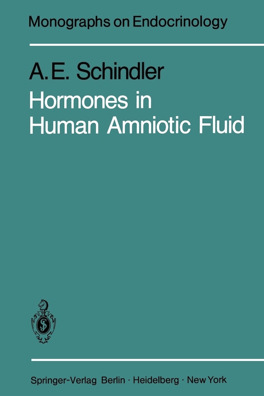 Couverture_Hormones in Human Amniotic Fluid