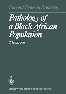 Couverture_Pathology of a Black African Population