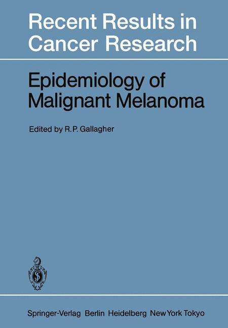 Front cover_Epidemiology of Malignant Melanoma