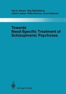 Couverture_Towards Need-Specific Treatment of Schizophrenic Psychoses