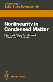Front cover_Nonlinearity in Condensed Matter