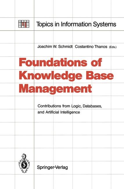 Front cover_Foundations of Knowledge Base Management