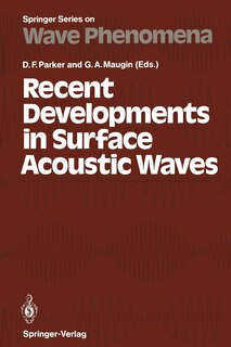 Front cover_Recent Developments in Surface Acoustic Waves