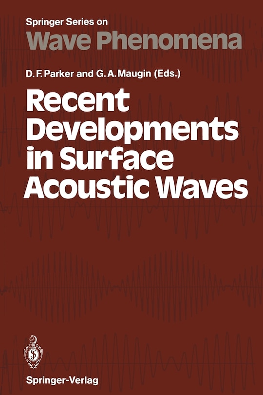 Front cover_Recent Developments in Surface Acoustic Waves