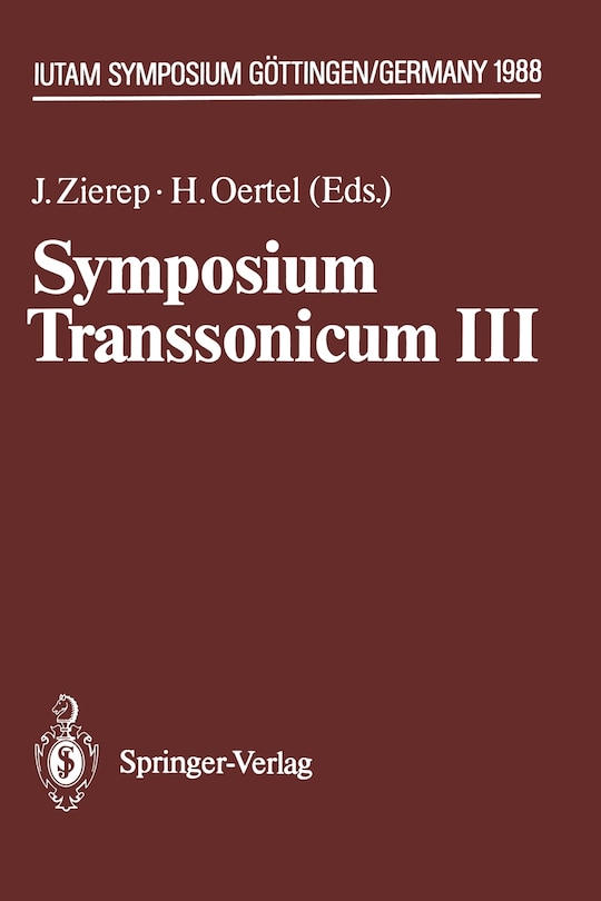 Front cover_Symposium Transsonicum III