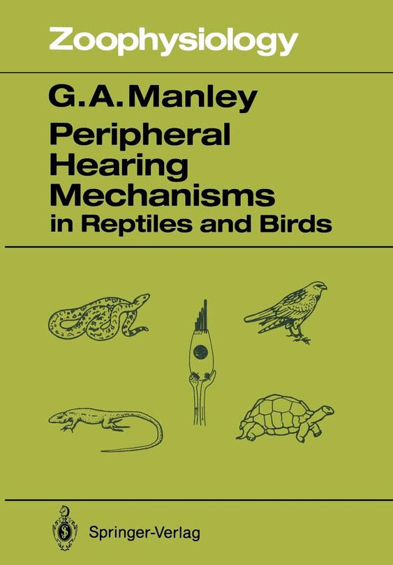 Front cover_Peripheral Hearing Mechanisms in Reptiles and Birds