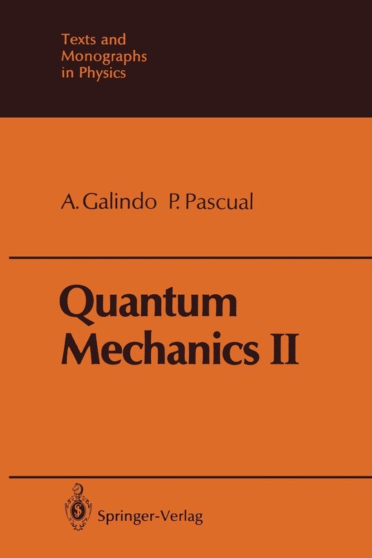 Front cover_Quantum Mechanics II