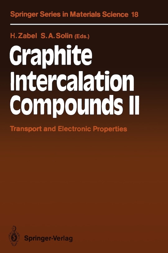 Front cover_Graphite Intercalation Compounds II