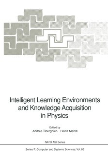 Couverture_Intelligent Learning Environments and Knowledge Acquisition in Physics