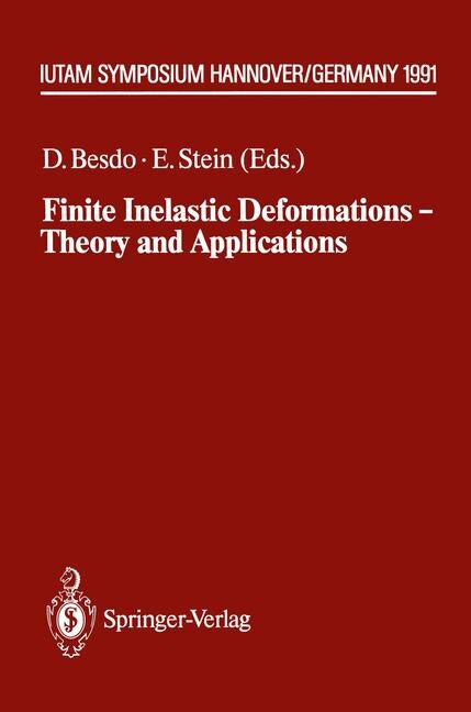 Front cover_Finite Inelastic Deformations - Theory and Applications