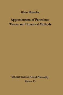Front cover_Approximation of Functions: Theory and Numerical Methods