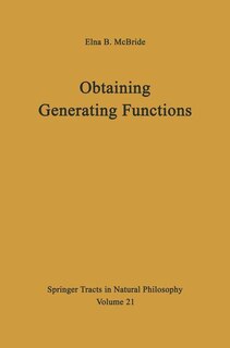 Front cover_Obtaining Generating Functions