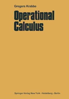 Front cover_Operational Calculus