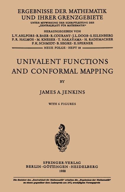 Front cover_Univalent Functions and Conformal Mapping