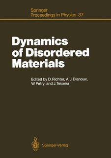 Front cover_Dynamics of Disordered Materials