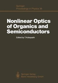 Front cover_Nonlinear Optics of Organics and Semiconductors