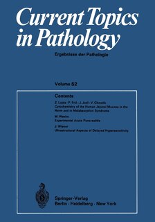 Couverture_Current Topics in Pathology