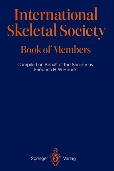 Front cover_International Skeletal Society Book of Members