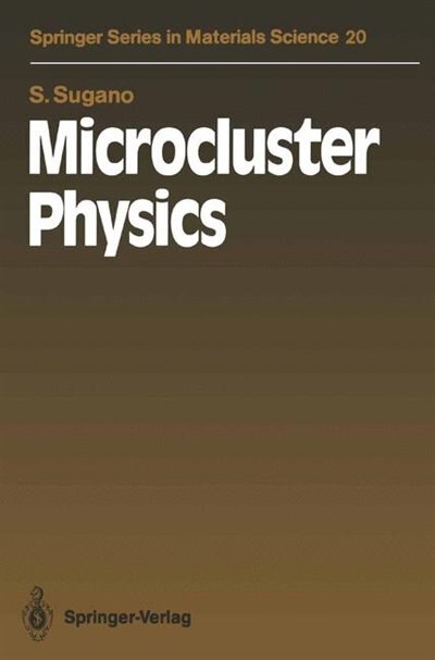 Front cover_Microcluster Physics