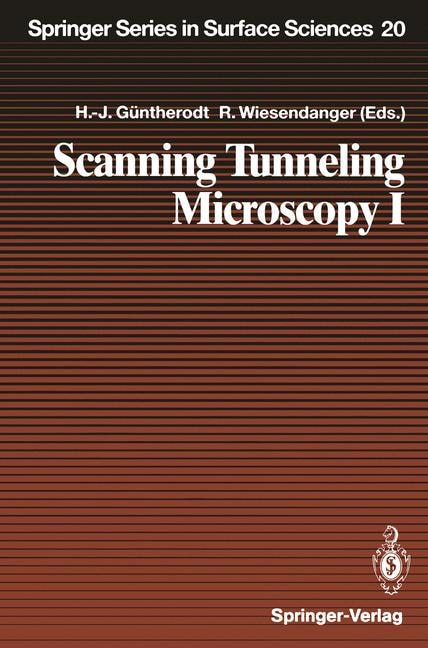 Front cover_Scanning Tunneling Microscopy I