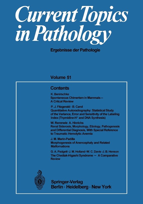 Front cover_Current Topics In Pathology