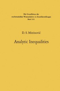 Front cover_Analytic Inequalities