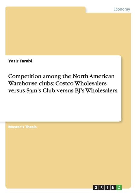 Front cover_Competition among the North American Warehouse clubs