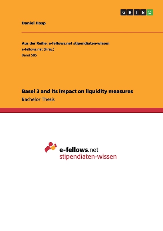 Couverture_Basel 3 and its impact on liquidity measures