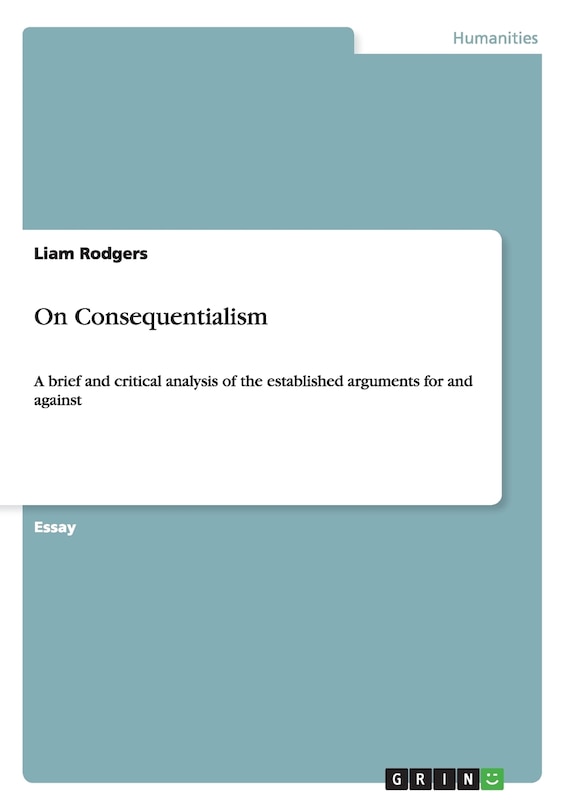 Couverture_On Consequentialism