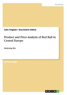 Front cover_Product and Price Analysis of Red Bull in Central Europe