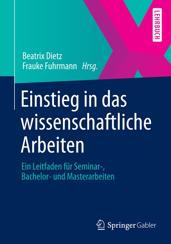 Couverture_Einstieg In Das Wissenschaftliche Arbeiten