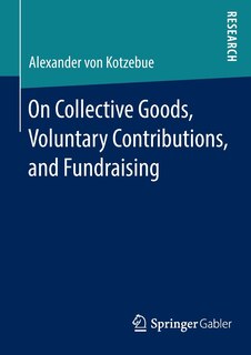 Couverture_On Collective Goods, Voluntary Contributions, and Fundraising