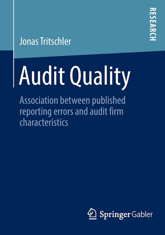 Couverture_Audit Quality