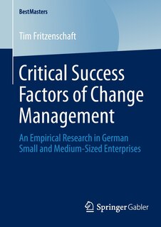 Couverture_Critical Success Factors of Change Management