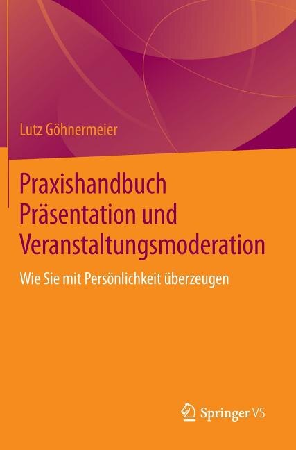 Couverture_Praxishandbuch Präsentation und Veranstaltungsmoderation