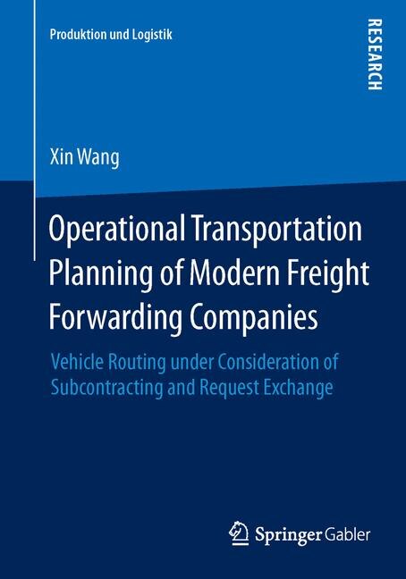 Front cover_Operational Transportation Planning of Modern Freight Forwarding Companies