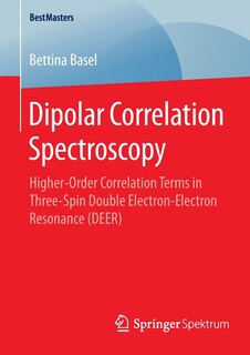Front cover_Dipolar Correlation Spectroscopy