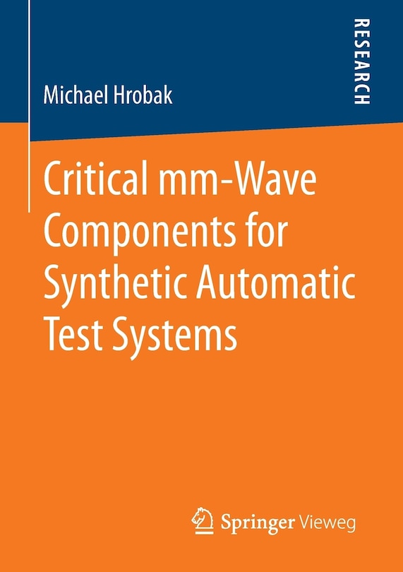 Couverture_Critical mm-Wave Components for Synthetic Automatic Test Systems